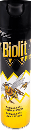Plus sprej proti vosám a sršňům Biolit