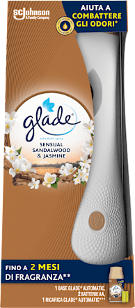 Base automatic spray + ricarica Sensual Sandalwood e Jasmine  glade