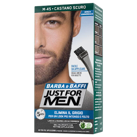 Vopsea pentru barbă castaniu inchis JUST FOR MEN