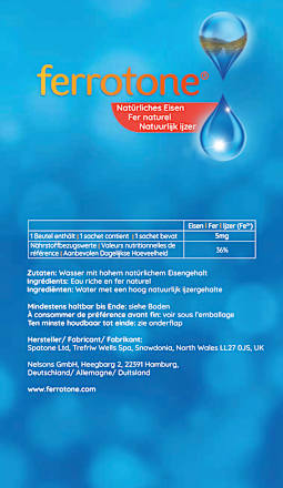 Natürliches Eisen Sachets 28 St (28x20 ml) Ferrotone