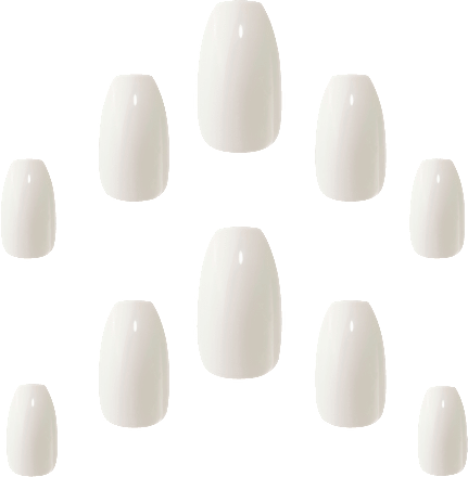 Künstliche Nägel Acrylic Coconut Water Elegant Touch