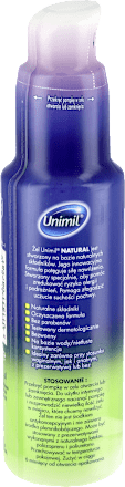 Nawilżający żel intymny Natural UNIMIL