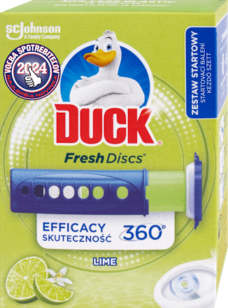 WC čistič Fresh Discs limetka DUCK
