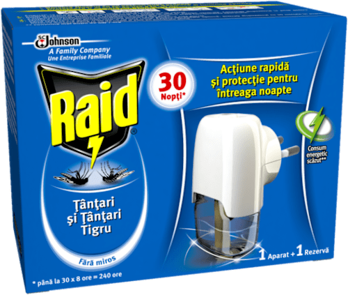 Aparat electric împotriva țânțarilor Raid