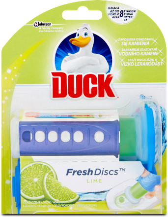 WC čistič Fresh Discs limetka DUCK