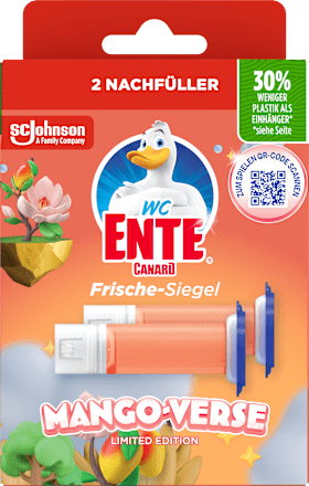 WC-Reiniger Frische-Siegel Mango Verse Nachfüllpack 2 St WC-Ente