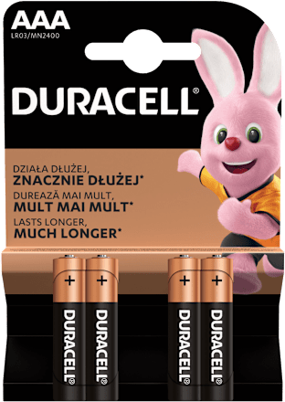 Алкални батерии ААA DURACELL