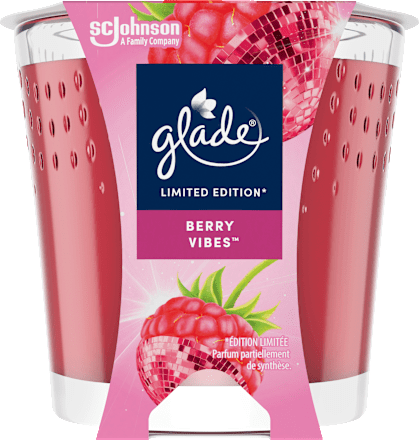 Duftkerze im Glas Berry Vibes 112 g glade