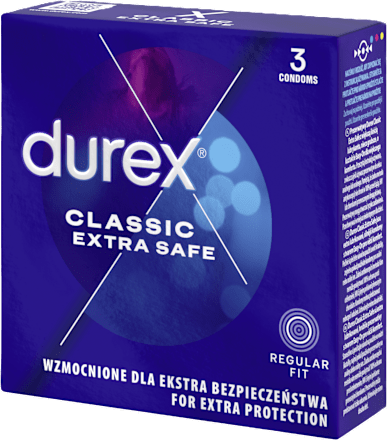 Prezerwatywy lateksowe Extra Safe Durex