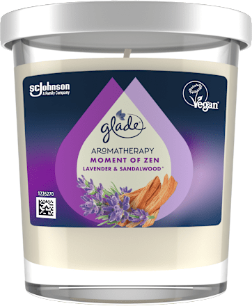 Candela AROMATHERAPY Moment of Zen - Lavanda e Sandalo glade