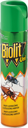 UNI sprej proti lezúcemu a lietajúcemu hmyzu Biolit