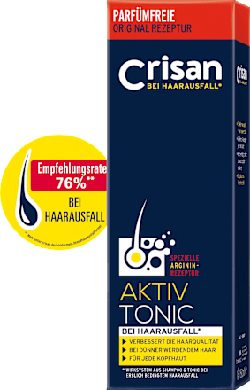 Aktiv-Tonic bei Haarausfall Crisan
