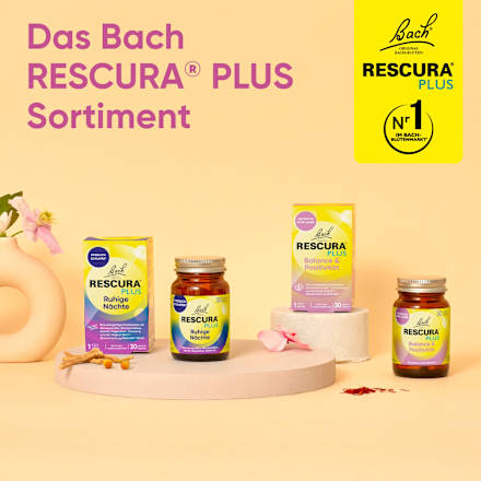 Balance & Positivität Bachblüten Kapseln Bach RESCURA