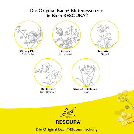 Bachblüten Pastillen Bach RESCURA