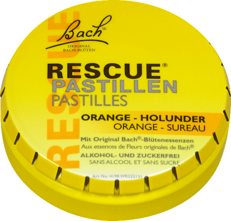 Pastillen Orange-Holunder Bach RESCUE