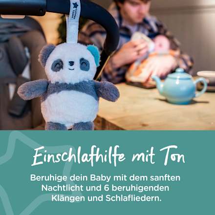 Einschlafhilfe wiederaufladbar für unterwegs, Pip der Panda Tommee Tippee