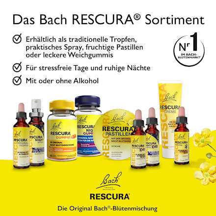 Bachblüten Pastillen Bach RESCURA