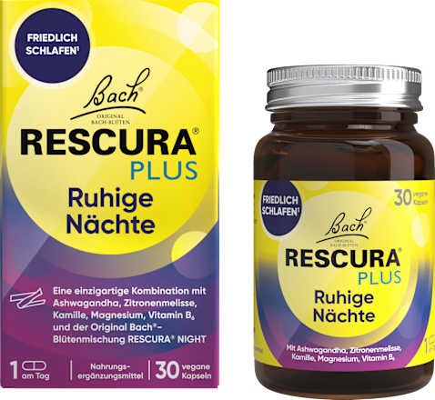 Bachblüten Ruhige Nächte Kapseln Bach RESCURA