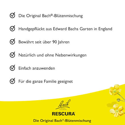 Bachblüten Pastillen Bach RESCURA
