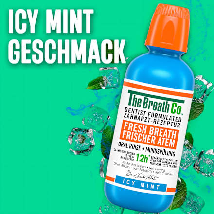 Mundspülung Frischer Atem Icy Mint The Breath Co