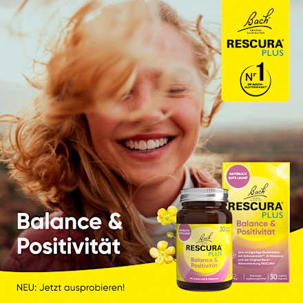 Bachblüten Balance & Positivität Kapseln Bach RESCURA