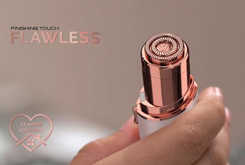 Gesichtshaarentferner, Dermaplane Glow Gesichtspeeling & Haarentfernung Flawless