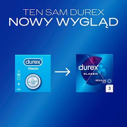 Prezerwatywy lateksowe Classic Durex