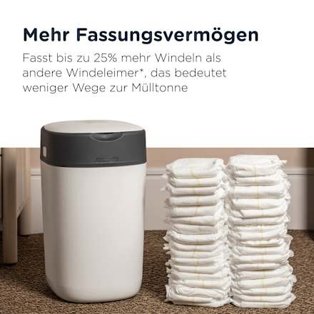 Windeleimer Twist & Click Sangenic weiß Tommee Tippee