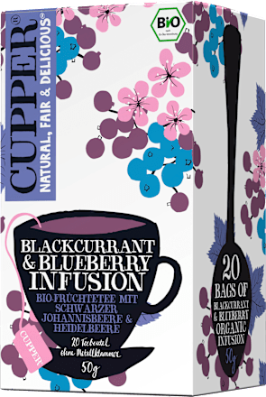 Früchtetee Blackcurrant & Blueberry Infusion Cupper