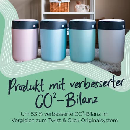 Windeleimer Twist & Click Sangenic weiß Tommee Tippee