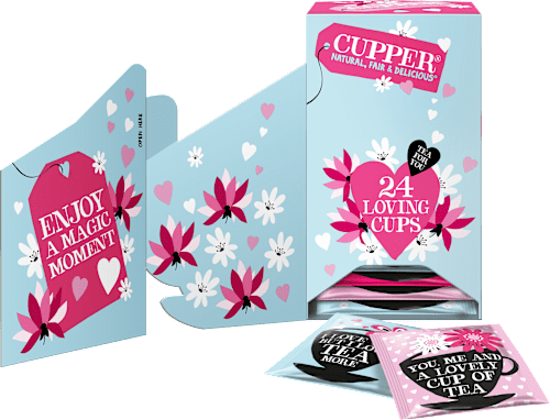 Teemischung "lovely selection" (24 Beutel) Cupper