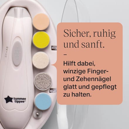 Elektrischer Baby-Nagelfeilen-Trimmer Tommee Tippee
