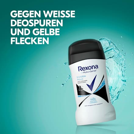 Antitranspirant Deostick Invisible Aqua Rexona