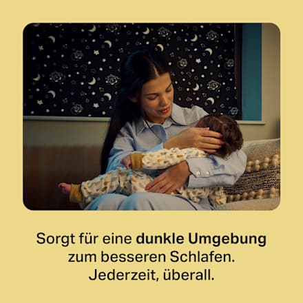 Verdunkelungsrollo Sleeptime für Unterwegs, XL, schwarz Tommee Tippee