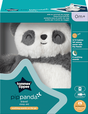 Einschlafhilfe wiederaufladbar für unterwegs, Pip der Panda Tommee Tippee
