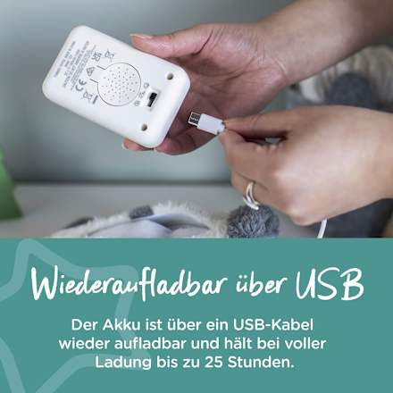 Einschlafhilfe wiederaufladbar, Pip der Panda  Tommee Tippee