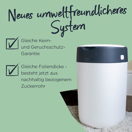 Windeleimer Twist & Click Sangenic, weiß Tommee Tippee