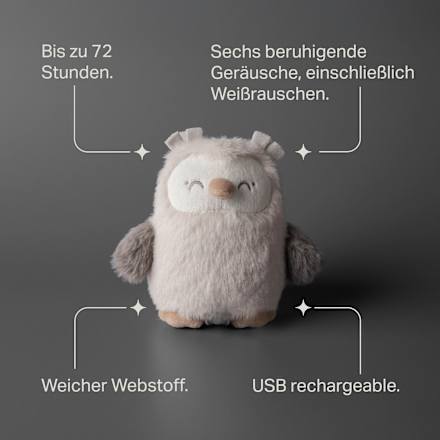 Einschlafhilfe wiederaufladbar für unterwegs, Ollie die Eule Tommee Tippee