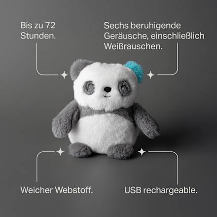Einschlafhilfe wiederaufladbar für unterwegs, Pip der Panda Tommee Tippee