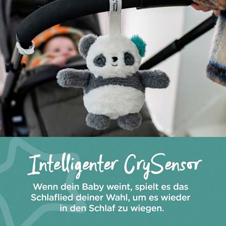 Einschlafhilfe wiederaufladbar für unterwegs, Pip der Panda Tommee Tippee