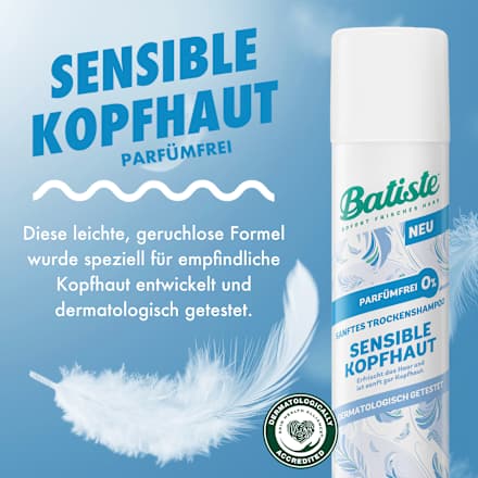 Trockenshampoo Sensible Kopfhaut Batiste
