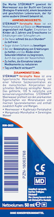 Nasenspray & Spülung 2in1, verstopfte Nase STÉRIMAR