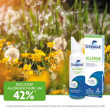Nasenspray & Spülung 2in1 Allergie STÉRIMAR