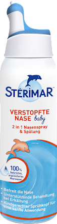 Verstopfte Nase Baby Nasenspray und Spülung STÉRIMAR