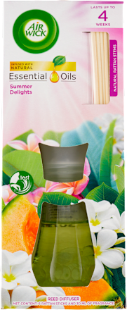Essential Oils Reed Diffuser mirisni štapići – Summer Delights AIR WICK