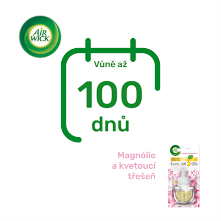 Пълнител за електрически комплект ароматизатор манголия и черешов цвят AIR WICK