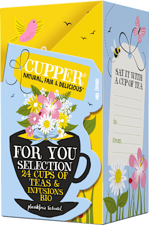 Tee Selection Box 8 Sorten "For You Selection" (24 Beutel) Cupper
