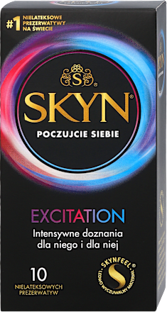 Prezerwatywy nielateksowe EXCITATION  SKYN