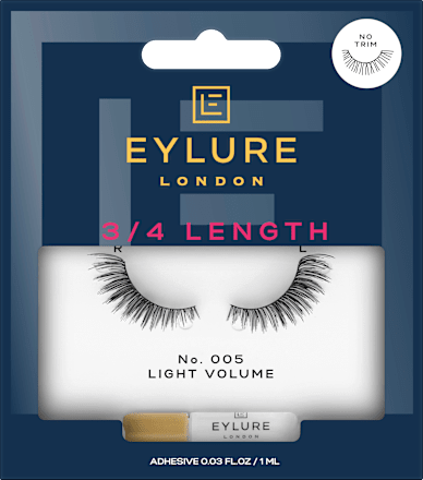 Künstliche Wimpern 3/4 Length Light 005 Light Volume (1 Paar) Eylure