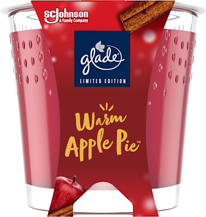 Dišeča sveča Warm Apple Pie glade
